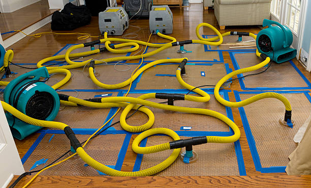 Professional Water Extraction technician working in Manchester, MO